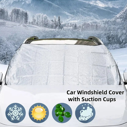 🔥🚗 50% KORTING! Van bevroren ruiten naar direct wegrijden – deze slimme sneeuwhoes met magneetrand en straps is geschikt voor bijna elke auto & SUV. Geen ijs, geen gedoe!