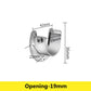 🧷👕 50% KORTING! Nooit meer doorhangende of roestende kledingroedes! Deze verdikte RVS open flenssteun zet je roede muurvast – geen roest, geen vervorming. 4 maten, klaar voor elke kast!