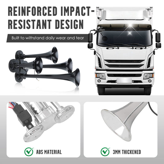 Luide 120dB luchthoorn voor vrachtwagens en auto's