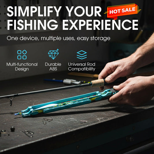 Alles-in-één hengel lijnwinder