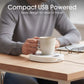 ☕🔌 Intelligente USB-verwarmingsonderzetter | Constante temperatuur | Snel & stil | Voor keramiek, glas & RVS | Compact, brandveilig & antislip | 50% KORTING!