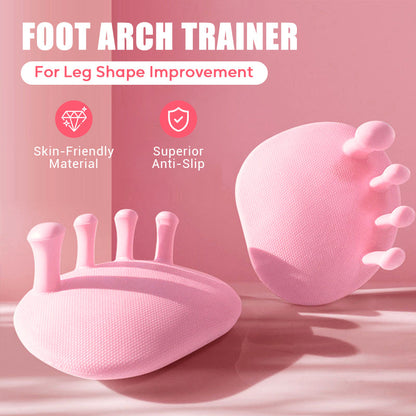 Voetboogtrainer voor verbetering van de beenvorm