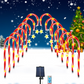 Kerstmis Outdoor Solar Candy Cane Lights