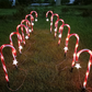 Kerstmis Outdoor Solar Candy Cane Lights
