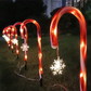 Kerstmis Outdoor Solar Candy Cane Lights