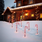 Kerstmis Outdoor Solar Candy Cane Lights