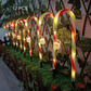 Kerstmis Outdoor Solar Candy Cane Lights