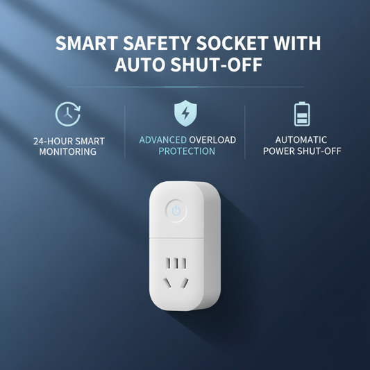 🔌⏱️ 50% KORTING! Intelligente Veiligheidsstekker met Auto-Uitschakeling – instelbare timer, overbelastingsbeveiliging, kinderslot. Bespaart energie, voorkomt kortsluiting & oververhitting. Geschikt voor alle huishoudapparaten!