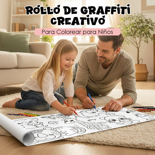 🌱🖍️ 50% KORTING! Terwijl je kind over deze 3 meter lange rol raast met stiften, stickers en zelfverzonnen verhalen, groeien zijn fijne motoriek, creativiteit en zelfvertrouwen met elke centimeter! Dit is niet alleen kleuren – dit is je kind zien bloeien!