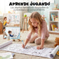 🌱🖍️ 50% KORTING! Terwijl je kind over deze 3 meter lange rol raast met stiften, stickers en zelfverzonnen verhalen, groeien zijn fijne motoriek, creativiteit en zelfvertrouwen met elke centimeter! Dit is niet alleen kleuren – dit is je kind zien bloeien!