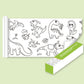 🌱🖍️ 50% KORTING! Terwijl je kind over deze 3 meter lange rol raast met stiften, stickers en zelfverzonnen verhalen, groeien zijn fijne motoriek, creativiteit en zelfvertrouwen met elke centimeter! Dit is niet alleen kleuren – dit is je kind zien bloeien!