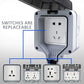 🔒⚡ LAST DAY 50% OFF! Alsof je een kluis voor je stopcontact hebt die water, stof en stroomdieven uitspuugt! Deze IP66 outdoor outlet overleeft orkanen, blokkeert kinderhandjes en laat jou veilig buiten werken.