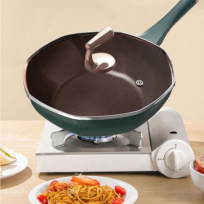 🍳💥 50% KORTING! Alsof je een magische achthoek in huis haalt die álles bakt, braadt en stoomt zonder ooit aan te plakken! 30cm familiefeest, 1 pan, 0 frustratie.