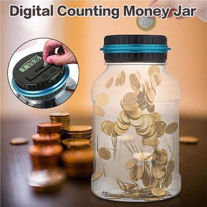 🎁💰 Van kleingeld naar groeigeld – deze digitale spaarpot met LCD en +/- correctie maakt sparen leuk en leerzaam. 50% KORTING!