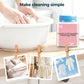 🌿🥥 50% KORTING! Wasmiddelpasta met kokosolie: 9 enzymen, geconcentreerd, zacht voor stoffen en met een verfijnde roos-guaiachout geur. Voor babykleding, handdoeken en meer!