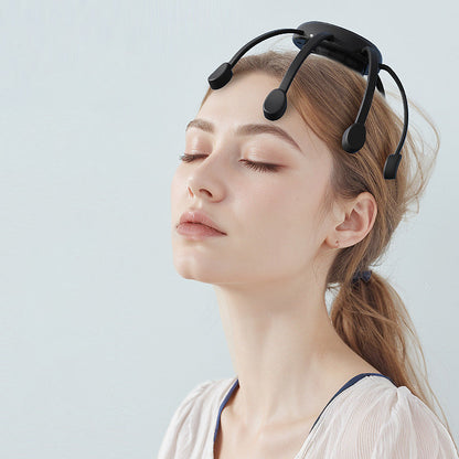 🐙💆‍♂️ 50% KORTING! Alsof je acht onzichtbare vingers tegelijk op je hoofd hebt die elke spanning wegkneden! 4 standen, draadloos, en je stress verdwijnt in 1 minuut.