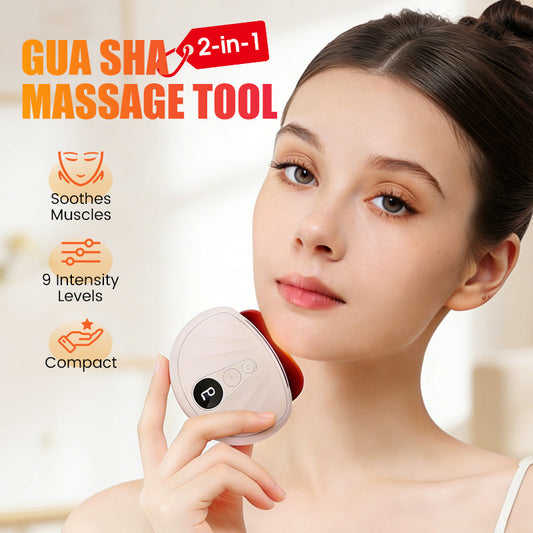 2-in-1 Gua Sha gezichts- en lichaamsmassagetoestel