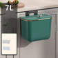 Hanging Kitchen Bin with Lid – No Smell, Space-Saving Rubbish Bin for Cabinet/Wall Use