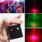 Oplaadbare & draagbare RGB-laserfeestlamp