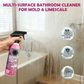 💥🛁 50% KORTING! Stop met schrobben! Deze diepreinigende badkamerreiniger lost kalk, zeepresten en schimmel direct op – veilig voor glas, tegel, keramiek en RVS. Eén spray, sprankelend resultaat!