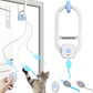 Interactief hangend kattenspeeltje met afstandsbediening