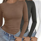 🎁2026 Nieuw binnen 50% KORTING💥Slim fit crop top set voor dames