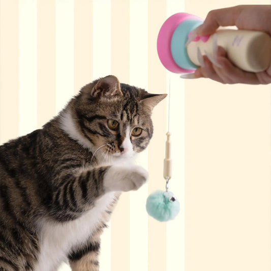 😼💥 Nooit meer een verveelde kat die je gordijnen sloopt! 60% KORTING op de automatische bewegingstrigger – speelplezier non-stop!
