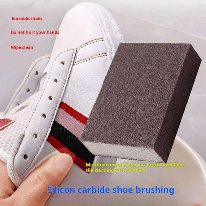 Schuurborstel voor schoenen, sponsschoenenreiniger, magische reiniger voor witte sneakers