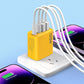 ⚡Draagbare snellader🔥Type C/USB A dubbele poortadapter🔌