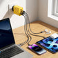 ⚡Draagbare snellader🔥Type C/USB A dubbele poortadapter🔌