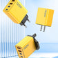 ⚡Draagbare snellader🔥Type C/USB A dubbele poortadapter🔌