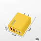 ⚡Draagbare snellader🔥Type C/USB A dubbele poortadapter🔌