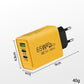 ⚡Draagbare snellader🔥Type C/USB A dubbele poortadapter🔌