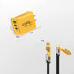 ⚡Draagbare snellader🔥Type C/USB A dubbele poortadapter🔌