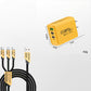 ⚡Draagbare snellader🔥Type C/USB A dubbele poortadapter🔌