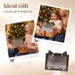 Wooden Cat Savings Box with Goal Tracker