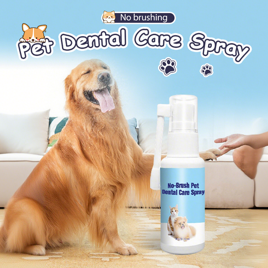 🐶🌿 50% KORTING! Stop met het worstelen met een tandenborstel alsof je een krokodil temt! Deze spray met natuurlijke ingrediënten neutraliseert slechte adem en voorkomt tandplak – hond én kat veilig.