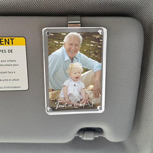 Draagbare magnetische fotolijst van acryl