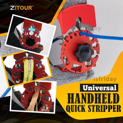🛠️ Nooit meer prikken met een mes! Deze universele stripper stript draden in seconden – 14 maten, van 24 AWG tot 0 AWG. Veilig, snel en draagbaar.