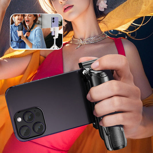 🎥✨ 50% KORTING! Van selfie tot vlog, van unboxing tot reisvideo – deze multifunctionele selfiestick schuift uit, klemt vast, en filmt vanuit hoeken die je nooit voor mogelijk hield. Jouw persoonlijke cameraman in zakformaat!