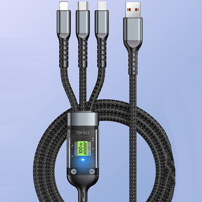 3-in-1 supersnelle oplaadkabe