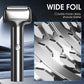 🪒📏 Oplaadbare foil-scheerder | 3 koppen, 11° kantelkop | IPX6 waterdicht | 60 min accu | Type-C, reisvergrendeling | Grijs | 50% KORTING!