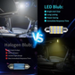 🔥 42-Delige Auto Interieurverlichting Set – Superhelder Wit voor Koepel-, Lees- & Cabinelampen 🚗✨