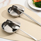 🥄💥 50% OFF! Stop met het schoonmaken van spetters van je fornuis! Deze RVS lepelsteun vangt élke druppel saus en olie en houdt je aanrecht blinkend schoon.