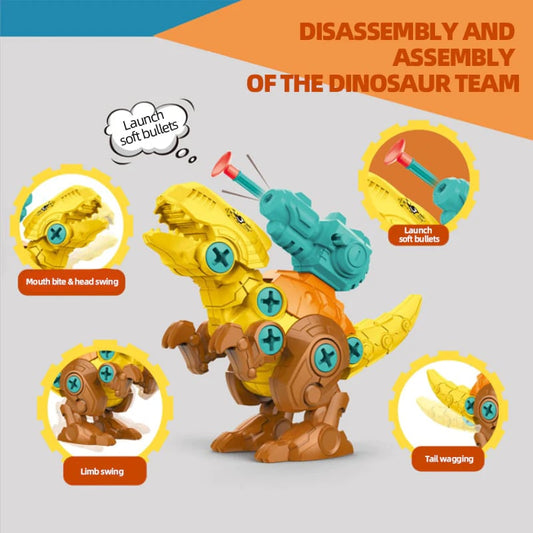 DIY-dinosaurus-speelgoedbouwpakket