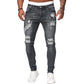 🎁2026 Nieuw binnen 50% KORTING💥Stijlvolle ripped skinny jeans voor heren