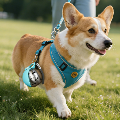 🐾💥 50% KORTING! Stop met het zoeken naar een plas water voor je hijgende hond! Deze opvouwbare RVS drinkfles klik je aan je tas, vouwt uit, en je huisdier drinkt altijd fris – geen gedoe, geen lekken.