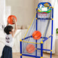 ⛹️🏀 50% KORTING! Arcadeplezier in je eigen huis! Met 4 ballen, een automatische terugrol en een veilig frame – deze indoor basketbalset is het perfecte cadeau voor elke kleine sportfanaat!