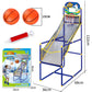 ⛹️🏀 50% KORTING! Arcadeplezier in je eigen huis! Met 4 ballen, een automatische terugrol en een veilig frame – deze indoor basketbalset is het perfecte cadeau voor elke kleine sportfanaat!