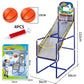 ⛹️🏀 50% KORTING! Arcadeplezier in je eigen huis! Met 4 ballen, een automatische terugrol en een veilig frame – deze indoor basketbalset is het perfecte cadeau voor elke kleine sportfanaat!